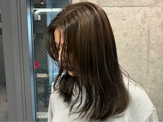 ミディアム PANOLA下北沢 中川夢菜のヘアスタイル