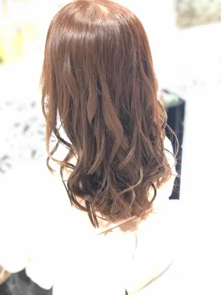セミロング 中村 魁登のヘアスタイル