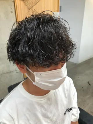 ミディアム bifino.rilune for men所属・rilune matsuoのヘアスタイル