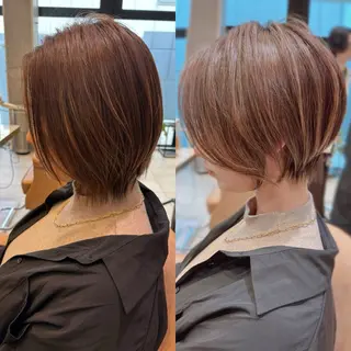 ショート 大人ショート特化/ カットモデル/表参道のヘアスタイル