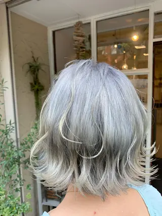 ミディアム カラー 店長担当🌟 矢吹ガブリエル🌟のヘアスタイル