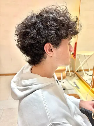 ショート メンズ メンズショート/ メンズパーマ藤森のヘアスタイル