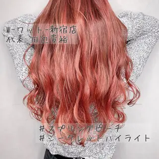 セミロング カラー パーマ ヘアアレンジ メンズ キッズ ネイル マツエク・マツパ 🫧代表/新宿駅近/ 限定価格🫧田辺貴裕のヘアスタイル