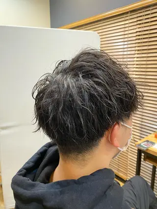 パーマ メンズ 今吉舞美 /ケアパーマ/鎌取のヘアスタイル