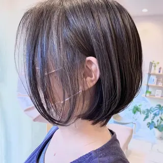 ショート カラー ハイライト／艶カラー 大河シンジのヘアスタイル