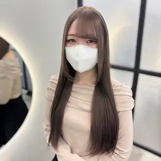 ロング カラー Ren. 🦋デザインカラーのヘアスタイル