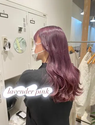 ロング カラー ピンクカラー🎀/ ミルクティー🍼花音のヘアスタイル