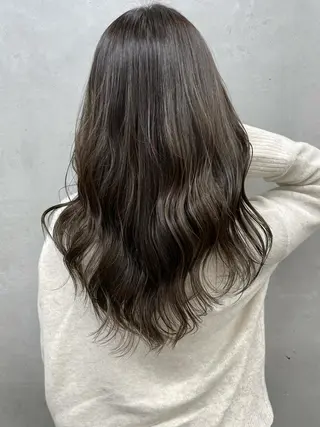 ロング カラー 北間 寛哉のヘアスタイル