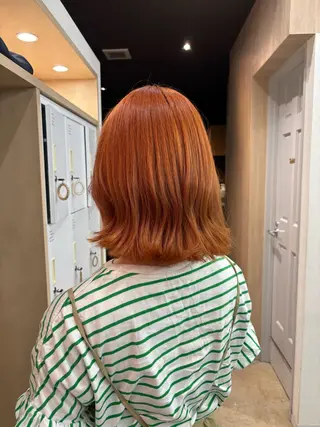 ミディアム カラー 🪽髪質改善矯正 🤍MIU🤍のヘアスタイル