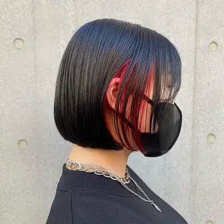 ショート カラー 🪭risa 暖色/レイヤー🪭のヘアスタイル