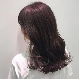 セミロング カラー ヘアアレンジ 【代表】 たき〜のヘアスタイル