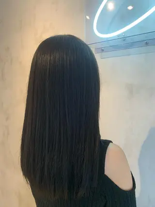 セミロング カラー ヘアアレンジ ネイル Sia中野新橋 『JUNYA』のヘアスタイル