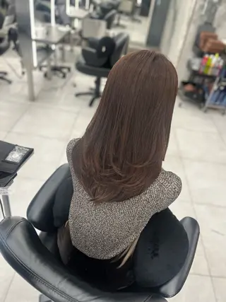 セミロング 髪質改善のプロ💟 kanonのヘアスタイル