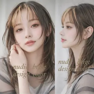 セミロング M.SLASH菅原 正裕のヘアスタイル