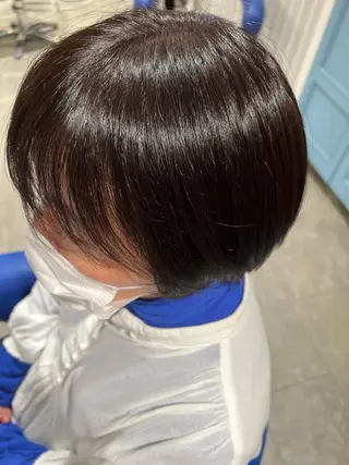 ショート カラー ヘアアレンジ letterby novel  はるみのヘアスタイル