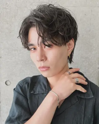 ミディアム 酸性ストレート 🇰🇷しゅうのヘアスタイル