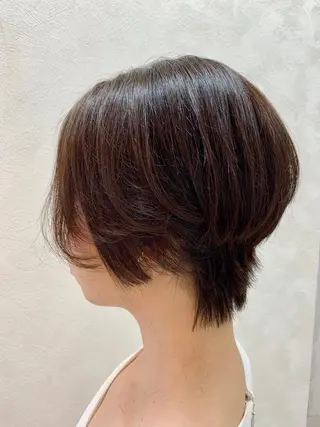 ショート 加藤 遥花のヘアスタイル