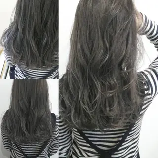セミロング カラー パーマ ヘアアレンジ ネイル キッズ メンズ マツエク・マツパ MEGUMI megumiのヘアスタイル