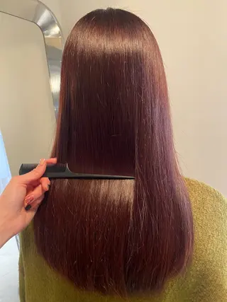 ロング カラー MANA /レイヤー /暖色カラーのヘアスタイル