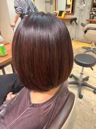 ミディアム カラー TSUBASA 🪽のヘアスタイル