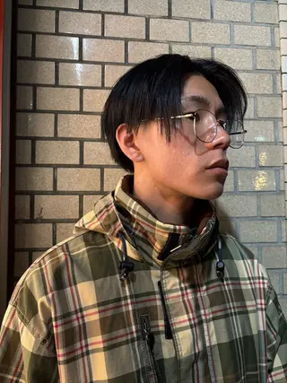 メンズ 文字 遼哉のヘアスタイル