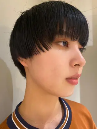 ショート カラー ヘアアレンジ shoji༄ mikuのヘアスタイル
