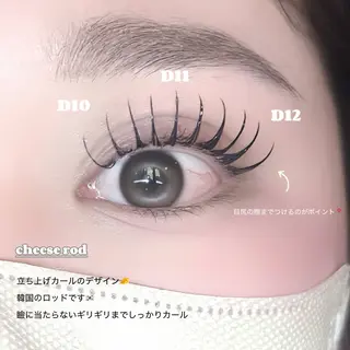 マツエク・マツパ 🩶LED＆ダブル フラットRAN🪽のマツエク・マツパデザイン