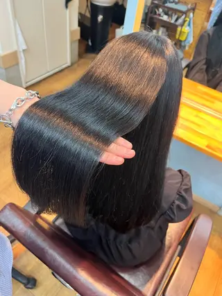 ロング カラー 🫧ハイトーン/ ブリーチ🫧白石航汰のヘアスタイル