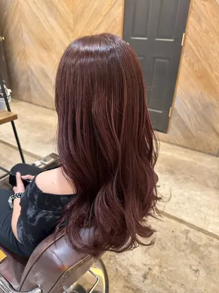 ロング カラー 聖菜/ hina /レイヤー/艶カラーのヘアスタイル