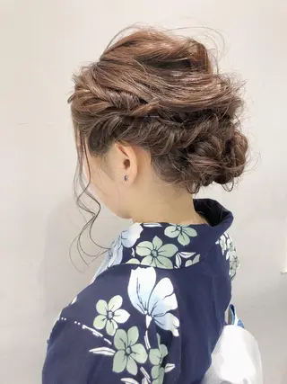 セミロング ヘアアレンジ 韓国ヘア🇰🇷 トヨキトキコのその他イメージ