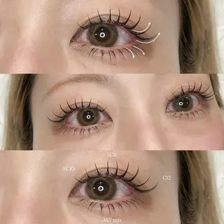 マツエク・マツパ 束感マツエク 弥のマツエク・マツパデザイン