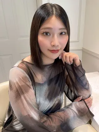ミディアム カラー 🎀可愛くします💗 空きあり✨のヘアスタイル