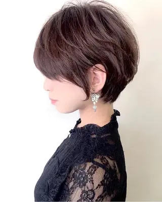 ショート カラー ワタベ ハヤト/ トップデザイナーのヘアスタイル