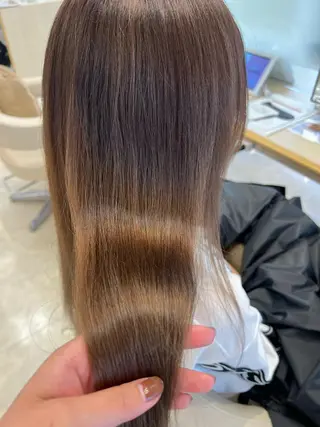 ロング カラー 盛れるレイヤーカット 得意🌹井上美沙のヘアスタイル
