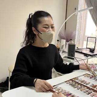 ネイル 藤井 みなこのネイルデザイン