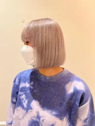 ミディアム カラー 🍏すがの みき🍏のヘアスタイル