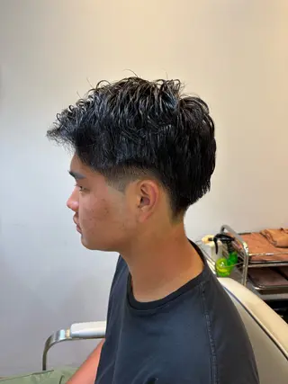 メンズ 韓国ヘアー🇰🇷 MIWAのヘアスタイル