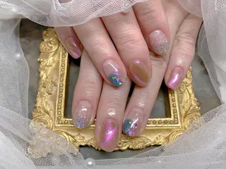 ネイル マジック ミラーのネイルデザイン