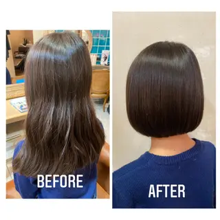 ショート 井上 日菜乃のヘアスタイル