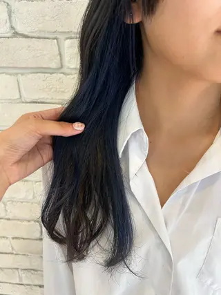 ロング カラー 暖色カラー🪷 オタク美容師🎶のヘアスタイル