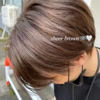 カラー 𝙢𝙞𝙮𝙪🎀 girly hairのヘアスタイル