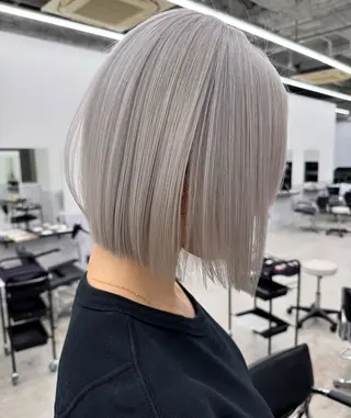 カラー 名古屋栄/ 複雑履歴   リカのヘアスタイル
