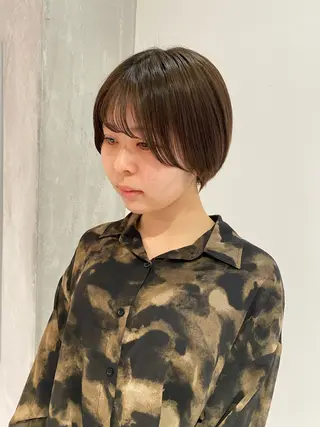 ショート いとう ほのかのヘアスタイル