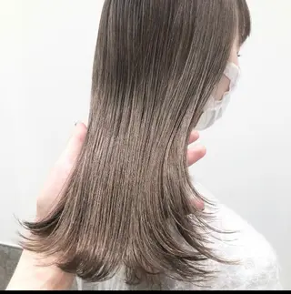 セミロング カラー パーマ ヘアアレンジ メンズ キッズ stylist 🌸 kana.のヘアスタイル