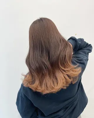 セミロング 【公式】amble luxe 中野のヘアスタイル