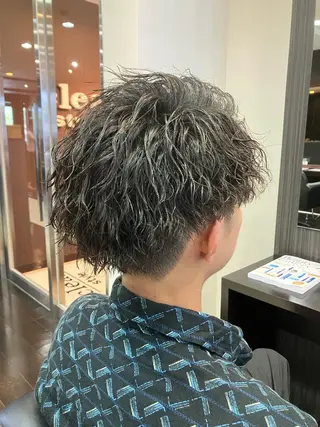 パーマ メンズ 前之園 ひかるのヘアスタイル
