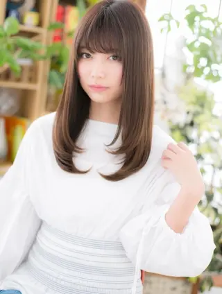 ロング 出川 宙☘️のヘアスタイル
