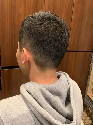 ショート メンズ 羽木 隆徒のヘアスタイル