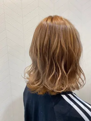 ミディアム ヘアアレンジ 小林 妃那のヘアスタイル