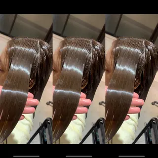 ミディアム ✨髪質改善　美髪✨ 縮毛　井上 大誠のヘアスタイル